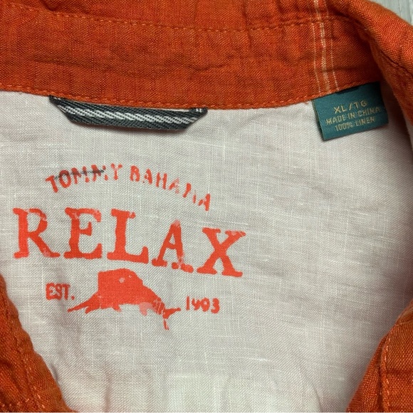 Tommy Bahama Relax Linen Button Down Shirt - Picture 4 of 15
